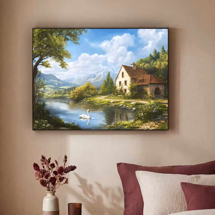 Art Frame - Zwaan - Bomen - Rust — 3