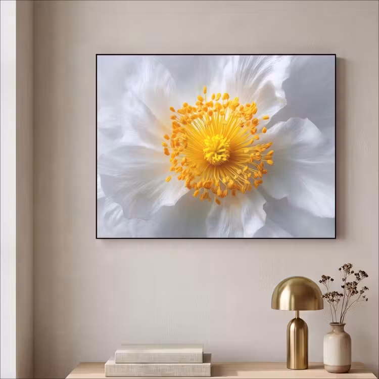 Art Frame - Wit - Bloem - Elegant — 5