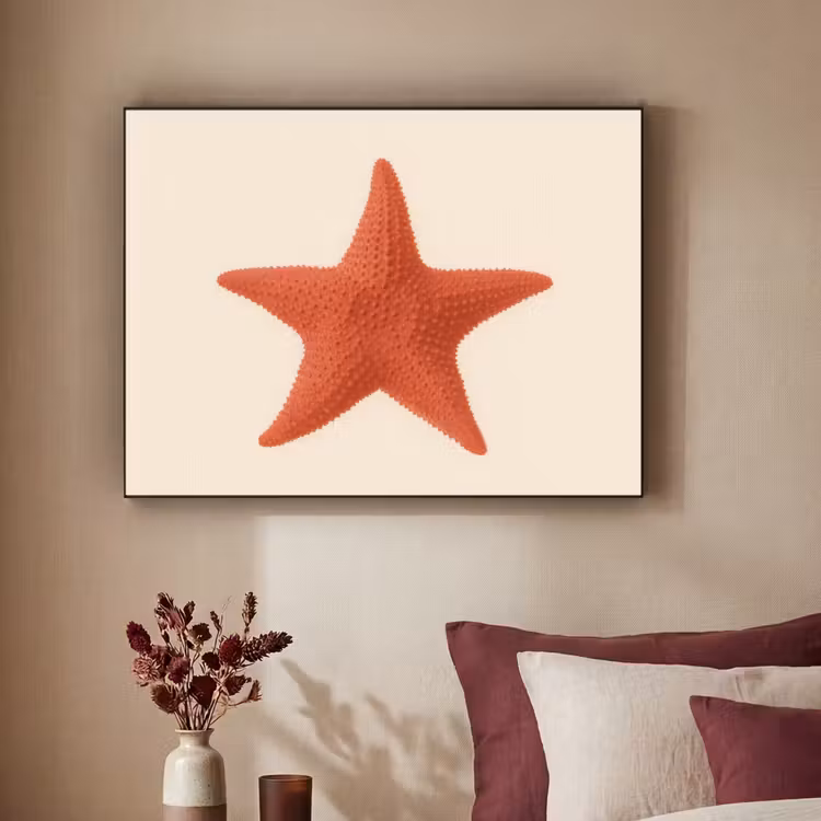 Art Frame - Zeester - Bobbels - Rood — 3
