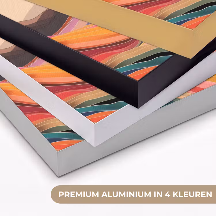Art Frame - Zon - Kleurrijk landschap - Bergen — 2