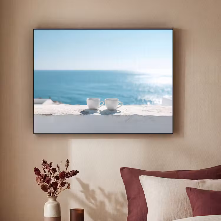 Art Frame - Zee - Koffiekopjes - Zomers — 3