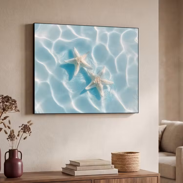 Art Frame - Zeesterren - Golvend water - Rustgevend — 7