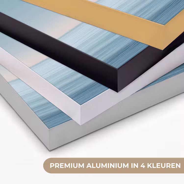 Art Frame - Zeilbootje - Kalme zee - Helderblauwe hemel — 2