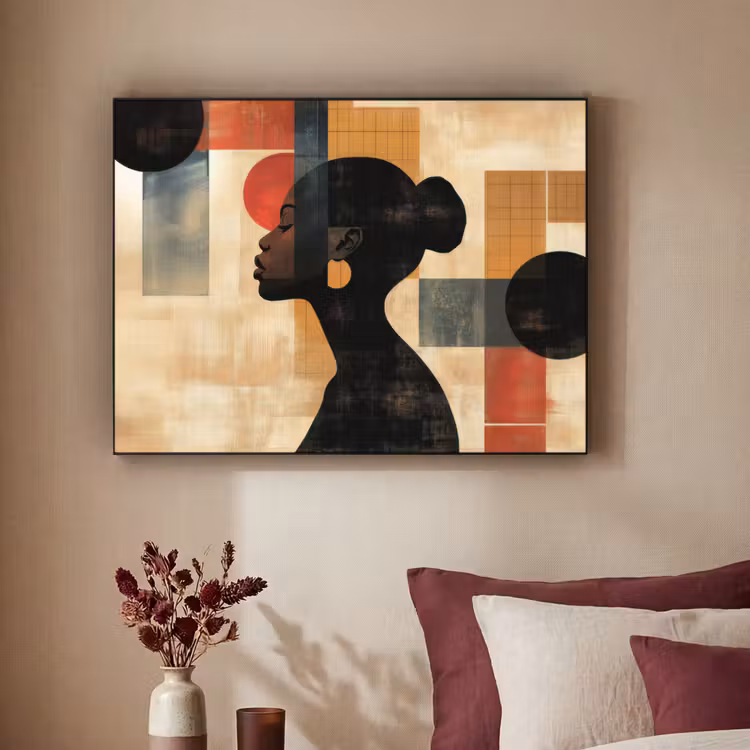 Art Frame - Zijaanzicht - Vrouw - Vormen — 3