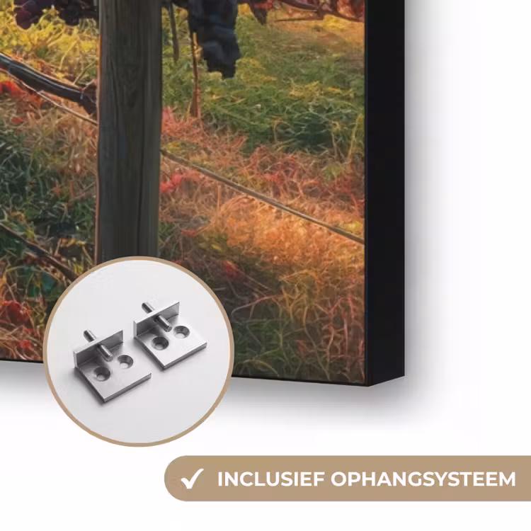 Art Frame - Wijngaard - Druiven - Zonsondergang — 6