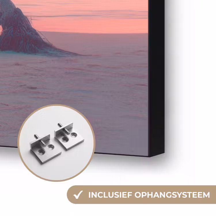 Art Frame - Zee - Boot - Zonsondergang — 6