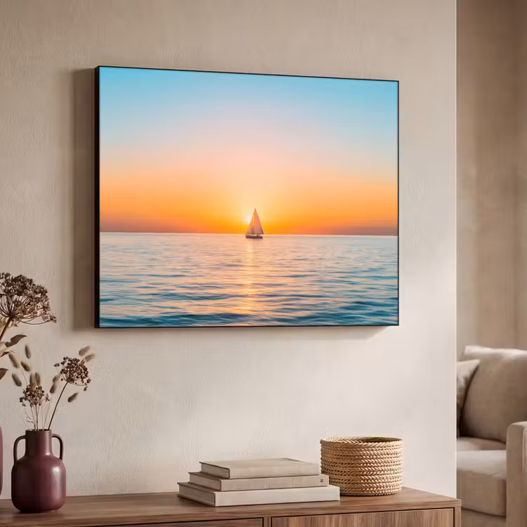Art Frame - Zee - Zeilboot - Zonsondergang — 7