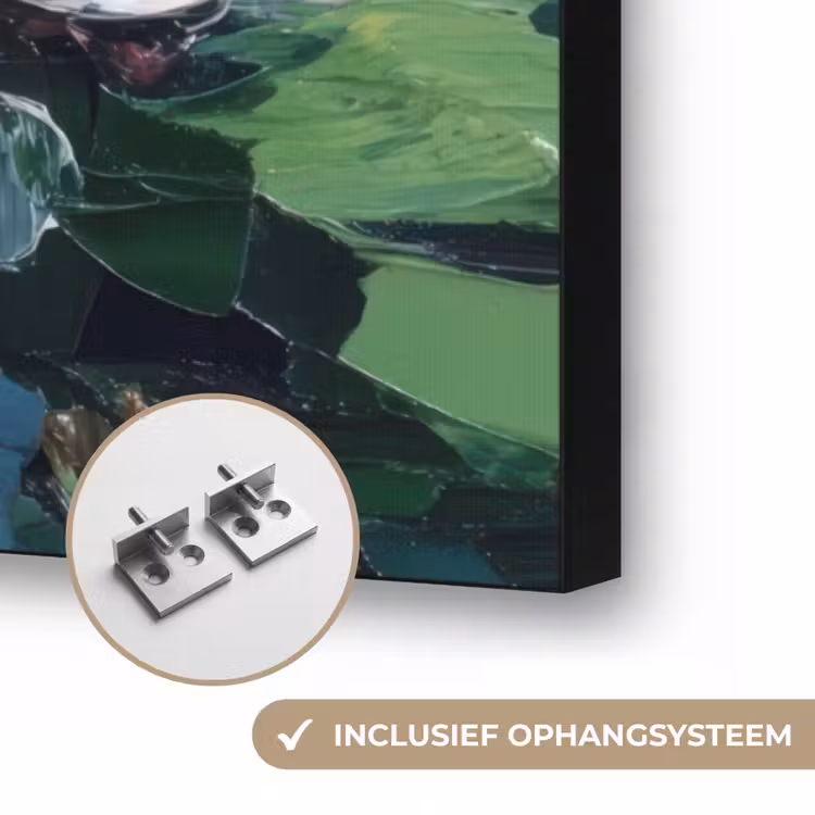 Art Frame - Waterlelies - Bloemen - Roze - Water — 6