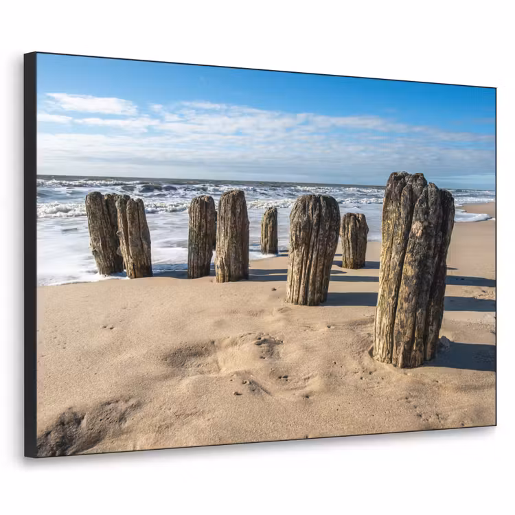 Art Frame - Zand - Strand - Paal - Water - Zomer — 1