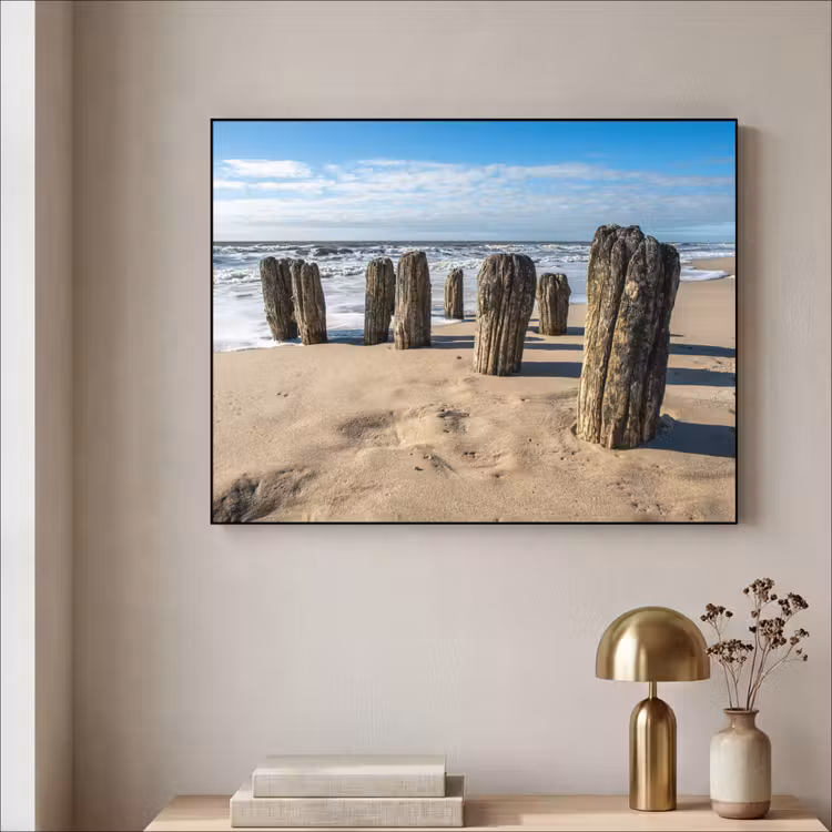 Art Frame - Zand - Strand - Paal - Water - Zomer — 5