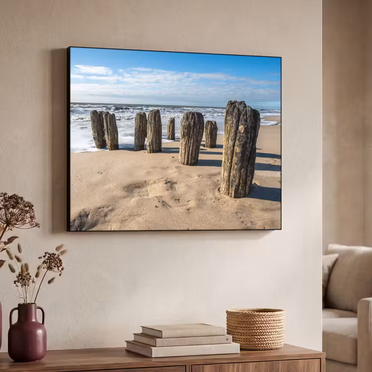 Art Frame - Zand - Strand - Paal - Water - Zomer — 7