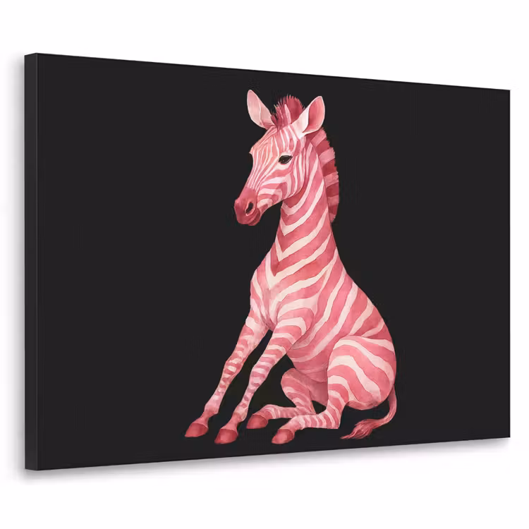 Art Frame - Zebra - Roze - Gestreept — 1