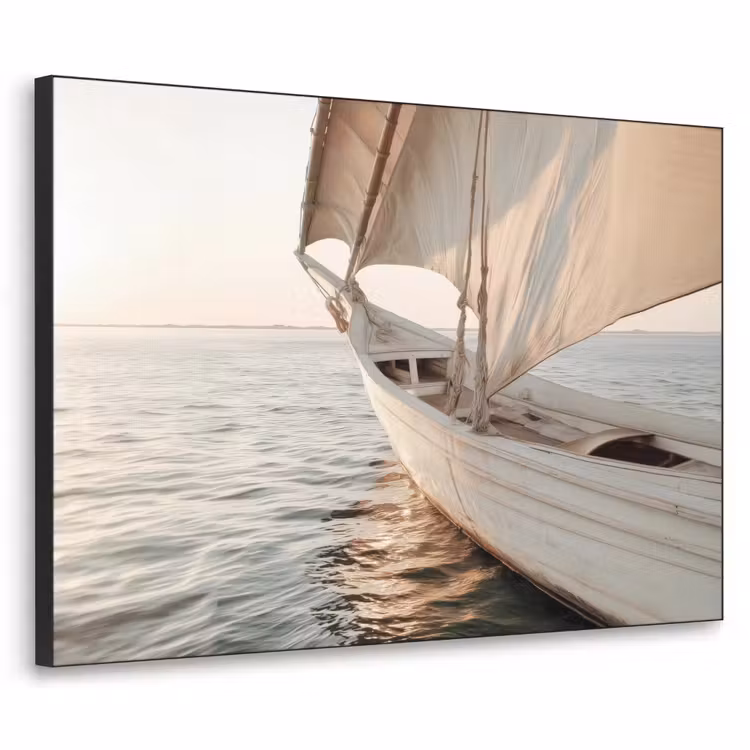 Art Frame - Zeilboot - Zee - Beige - Zon — 1