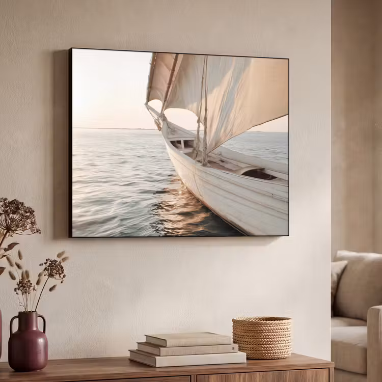 Art Frame - Zeilboot - Zee - Beige - Zon — 7