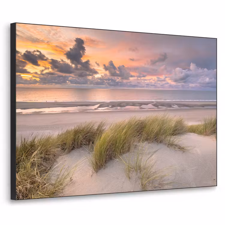 Art Frame - Zonsondergang - Duin - Strand - Planten - Zee — 1