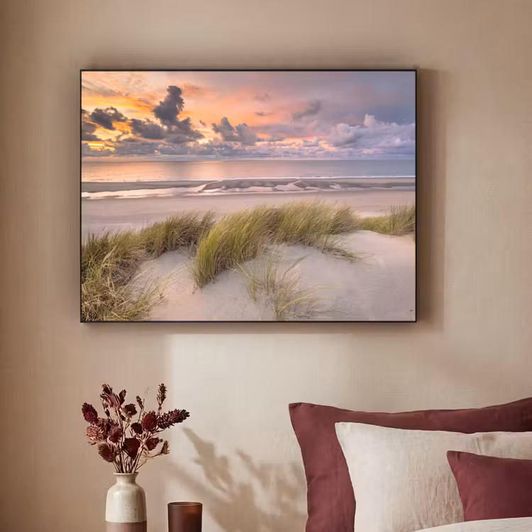 Art Frame - Zonsondergang - Duin - Strand - Planten - Zee — 3