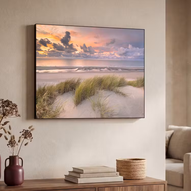 Art Frame - Zonsondergang - Duin - Strand - Planten - Zee — 7