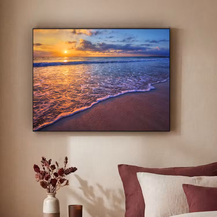 Art Frame - Zee - Strand - Zonsondergang - Wolken - Horizon — 3