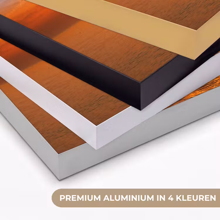 Art Frame - Zonsondergang - Zee - Lucht - Oranje - Horizon - Water — 2