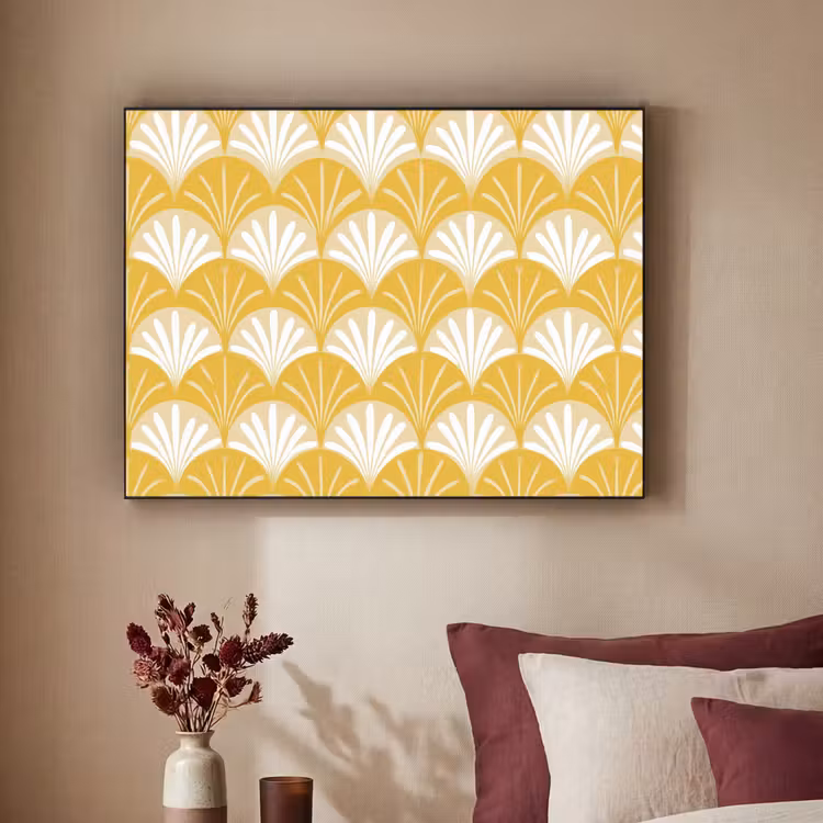 Art Frame - Waaier - Geel - Art — 3
