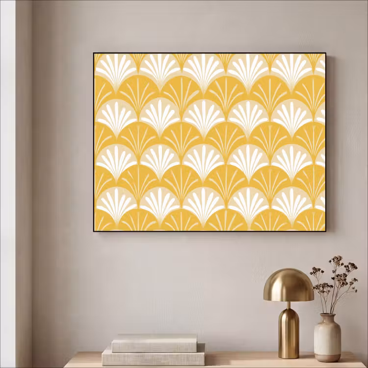 Art Frame - Waaier - Geel - Art — 5