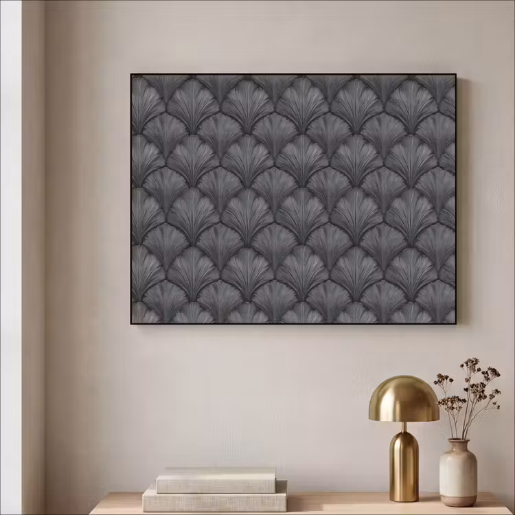 Art Frame - Waaier - Motief - Grijs — 5