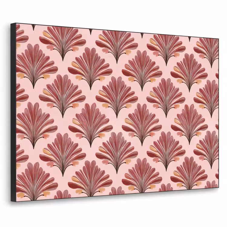 Art Frame - Waaier - Roze - Rood — 1