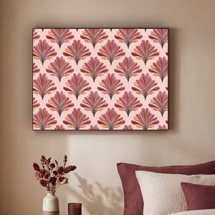 Art Frame - Waaier - Roze - Rood — 3