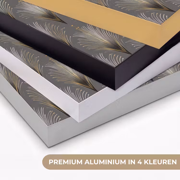 Art Frame - Waaierstralen - Goud - Antraciet — 2