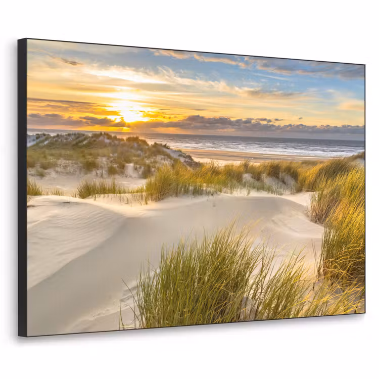 Art Frame - Zonsondergang - Duinen - Strand - Landschap — 1