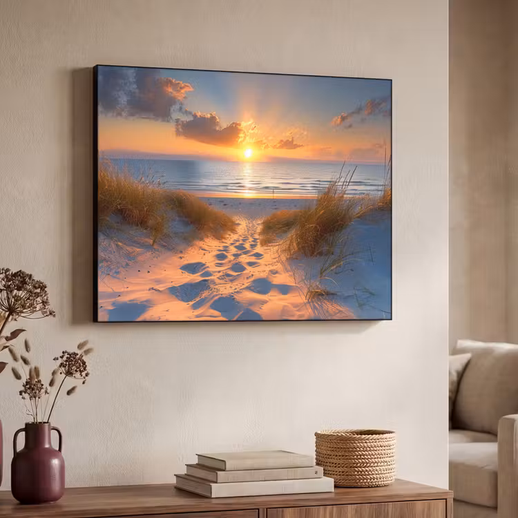 Art Frame - Zonsondergang - Duinen - Strand - Zee — 7