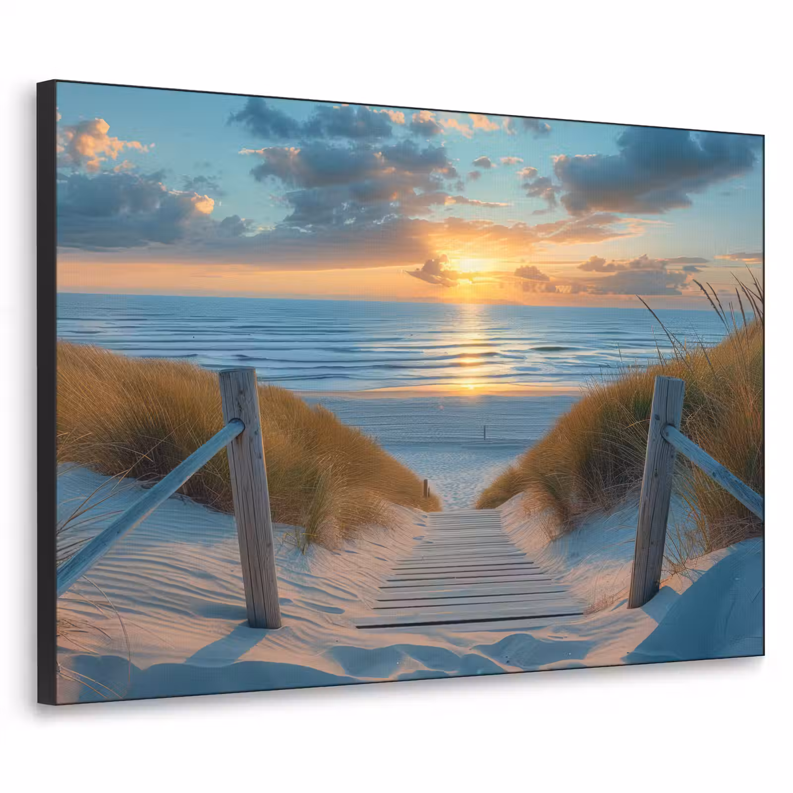 Art Frame - Zonsondergang - Strand - Zomer - Landschap — 1