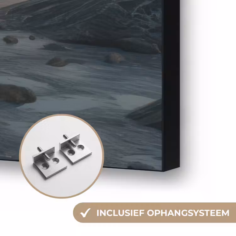 Art Frame - Vuurtoren - Stenen - Water - Maan — 6