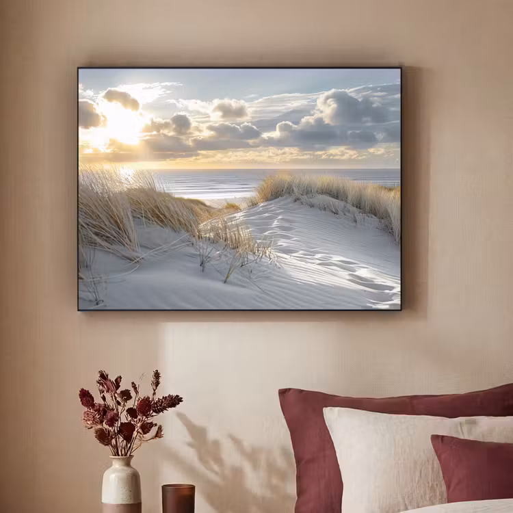 Art Frame - Zonsondergang - Duinen - Planten - Natuur - Strand — 3