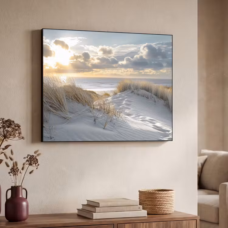Art Frame - Zonsondergang - Duinen - Planten - Natuur - Strand — 7