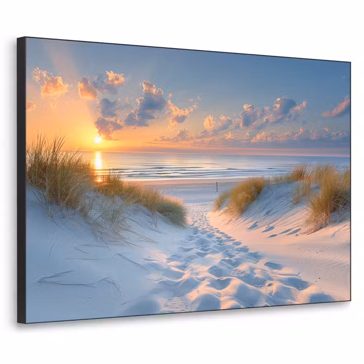 Art Frame - Zonsondergang - Strand - Natuur - Zee - Zomer — 1