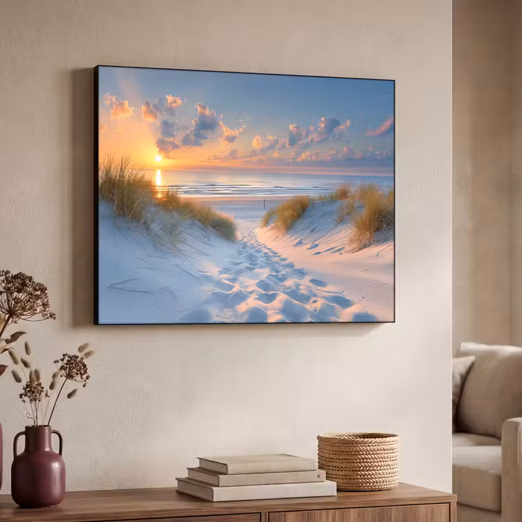 Art Frame - Zonsondergang - Strand - Natuur - Zee - Zomer — 7