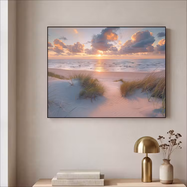 Art Frame - Zonsondergang - Zee - Strand - Duinen - Natuur — 5
