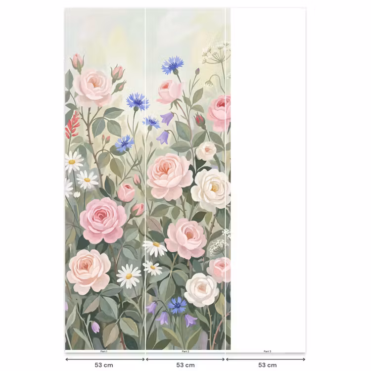 Behang - Bloemen - Tuin - Natuur - Kleurrijk — 6