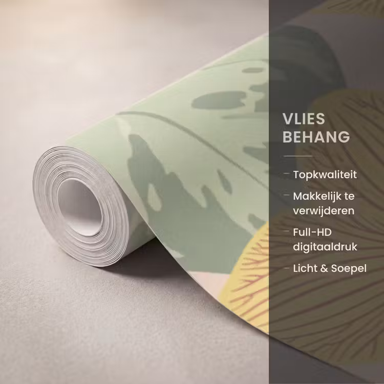 Behang - Patroon - Bloemen - Kleurrijk — 3