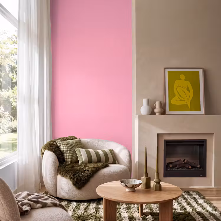 Behang - Bubblegum - Pink - Roze — 1