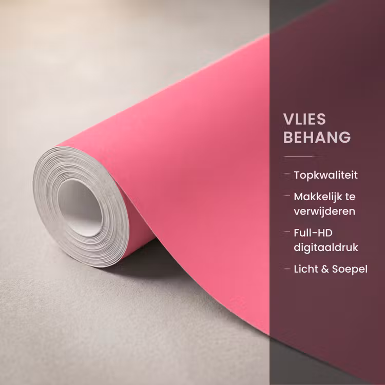 Behang - Neon - Flamingo - Roze — 3