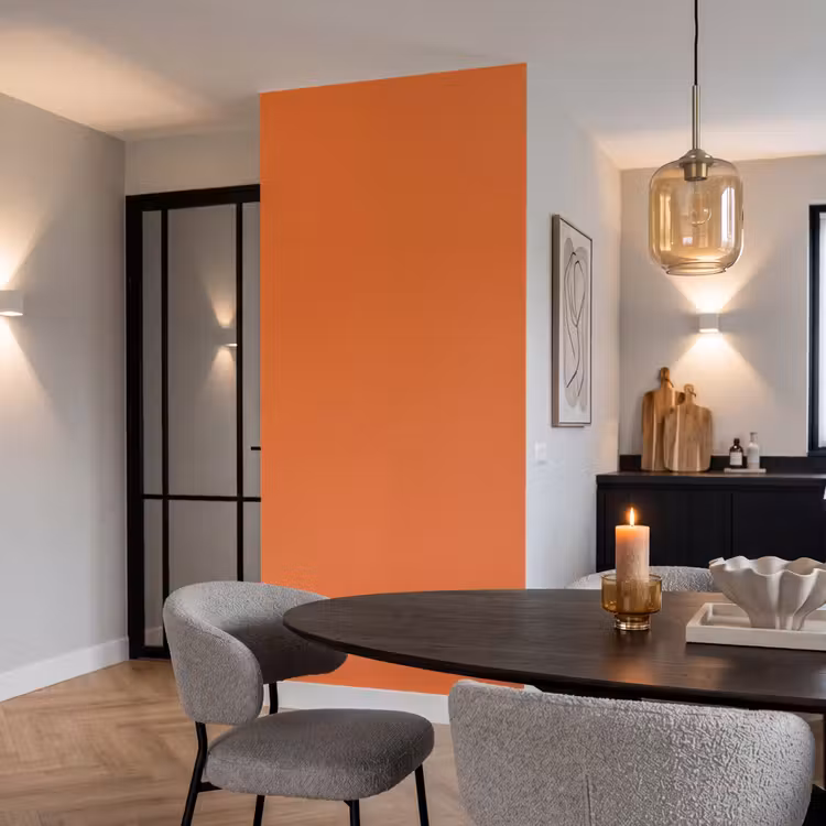 Behang - Burnt - Sienna - Oranje — 5