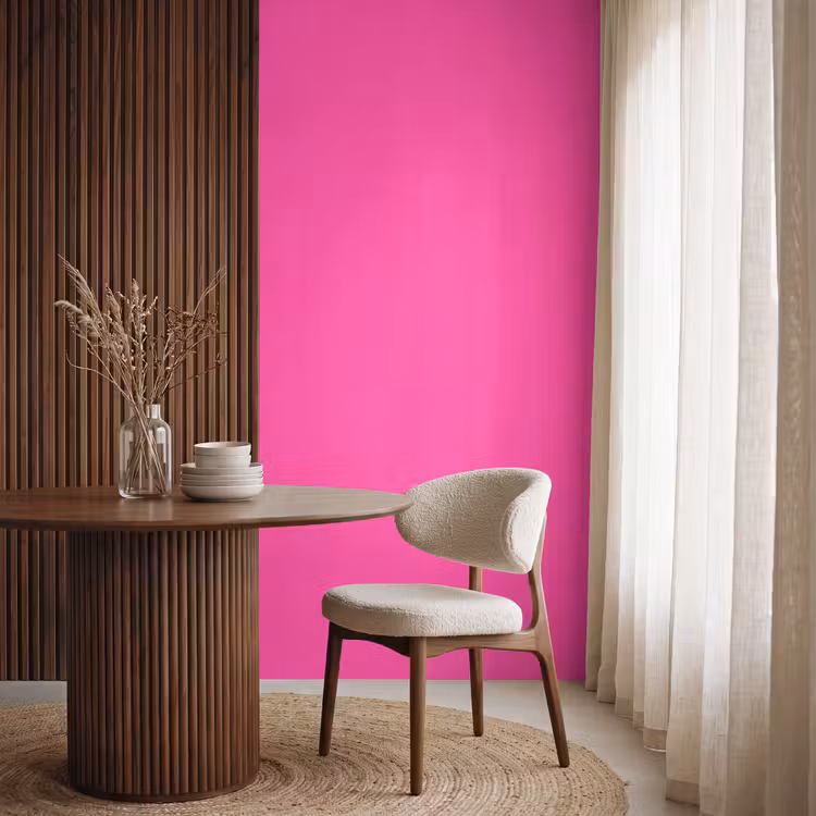 Behang - Electric - Magenta - Roze — 4