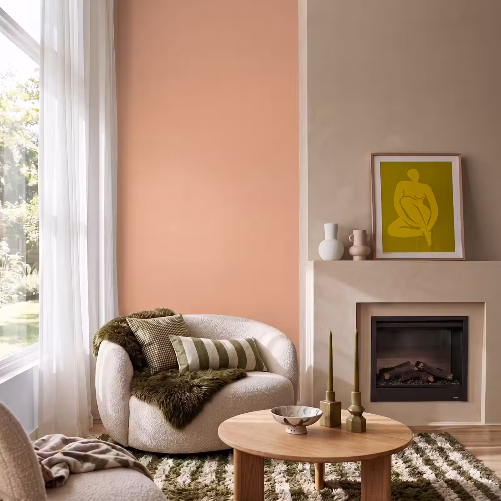 Behang - Desert - Coral - Koraal — 1
