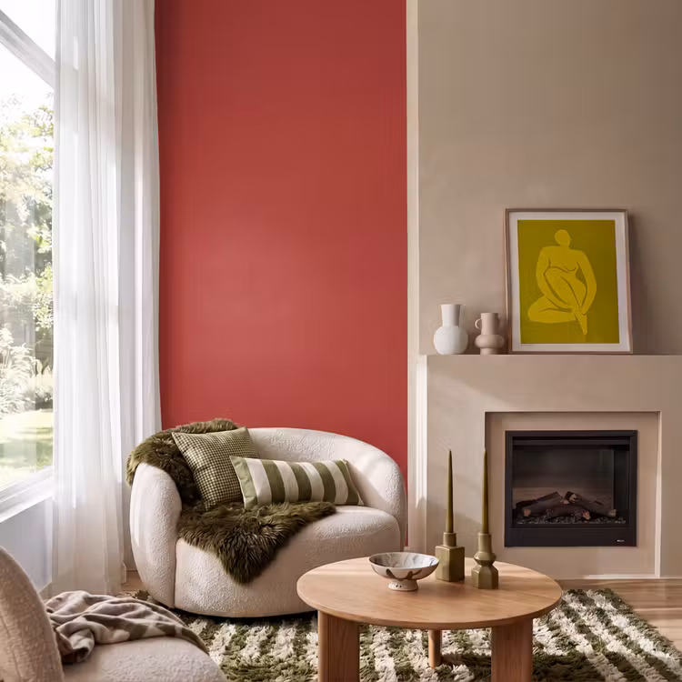 Behang - Deep - Crimson - Rood — 1
