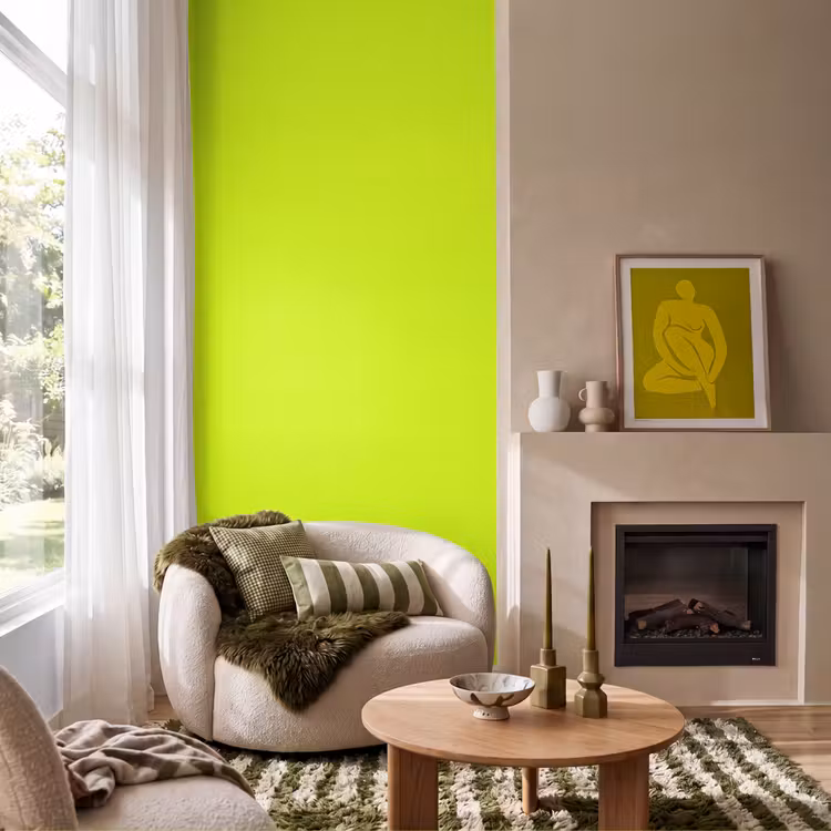 Behang - Electric - Lemon - Geel — 1