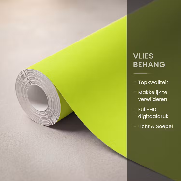 Behang - Electric - Lemon - Geel — 3