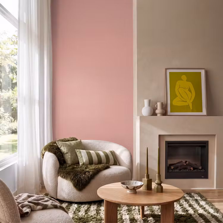 Behang - Muted - Salmon - Koraal — 1