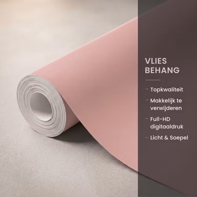 Behang - Muted - Salmon - Koraal — 3